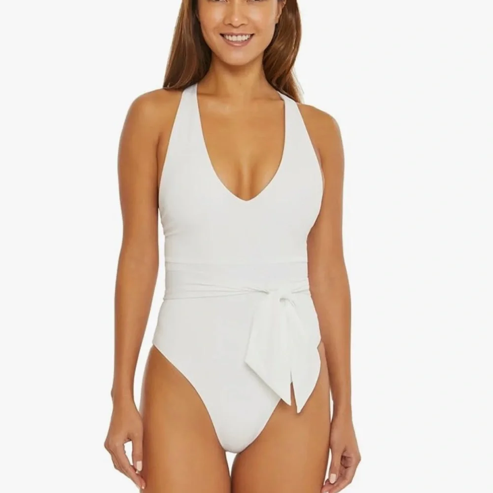 BECCA White One Piece Swimsuit - Picture 3 of 6